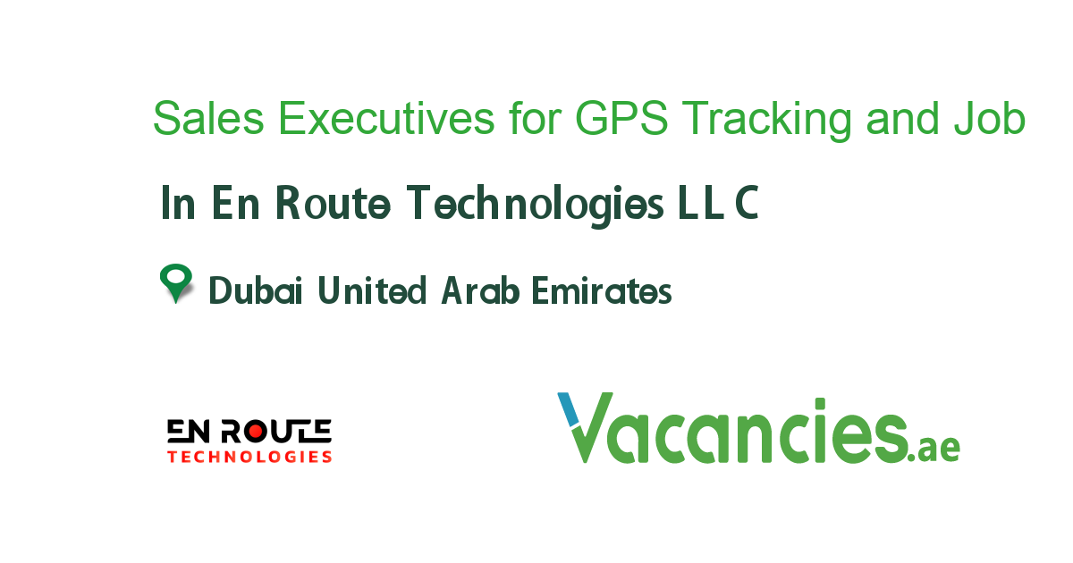 Sales Executives for GPS Tracking and Telematics solution job in En