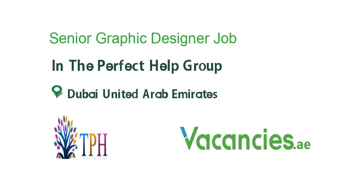 Graphic Designer Cum Video Editor job in The Perfect Help Group in